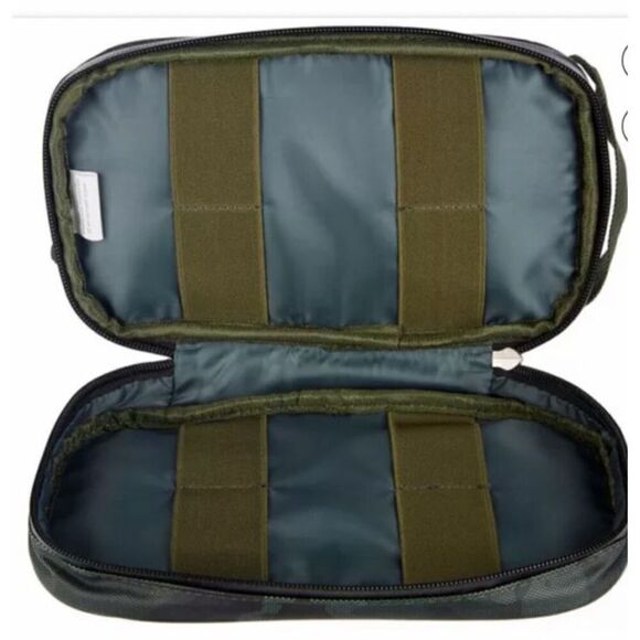 DUCHAMP Mens Toiletry & Tech Bag Travel Kit - Picture 14 of 14